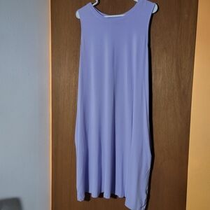 Time and Tru Sleeveless Light Purple Maxi Dress